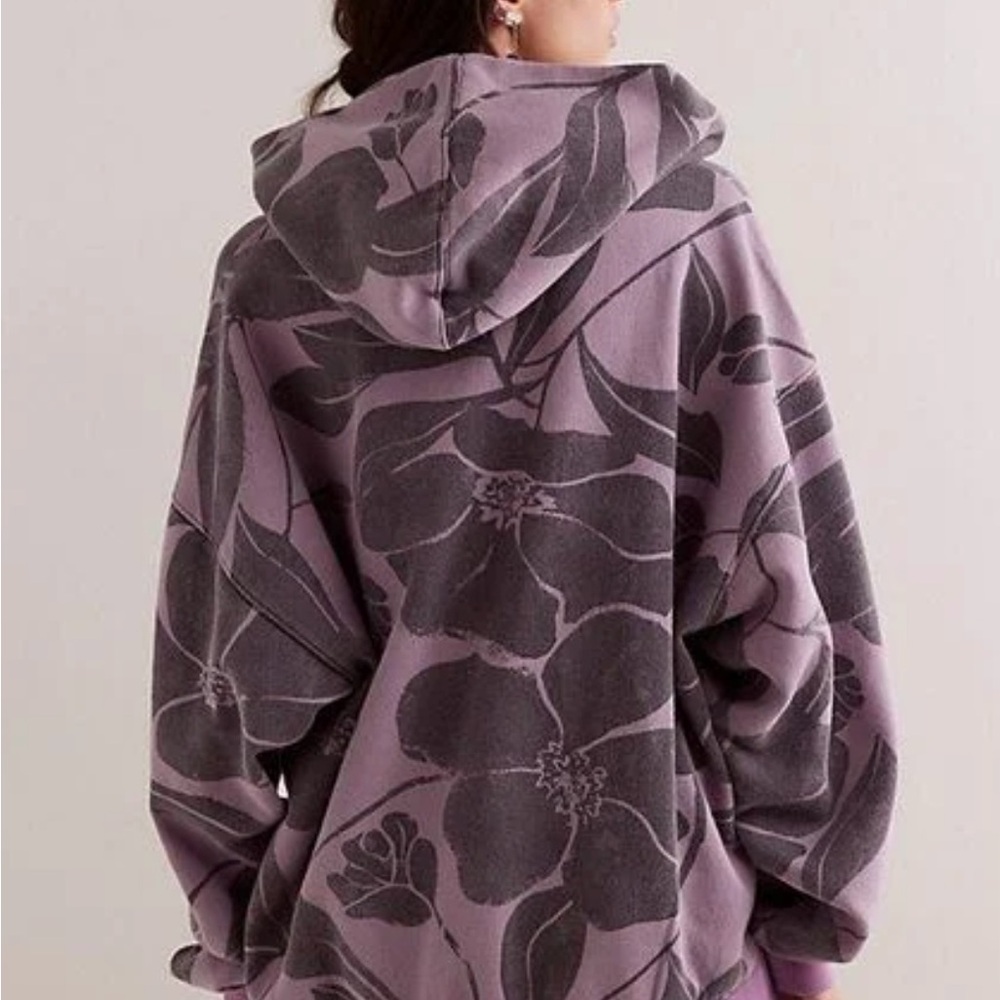 We The Free It's A Vibe Printed Hoodie - The Grape Combo - Picture 2 of 5